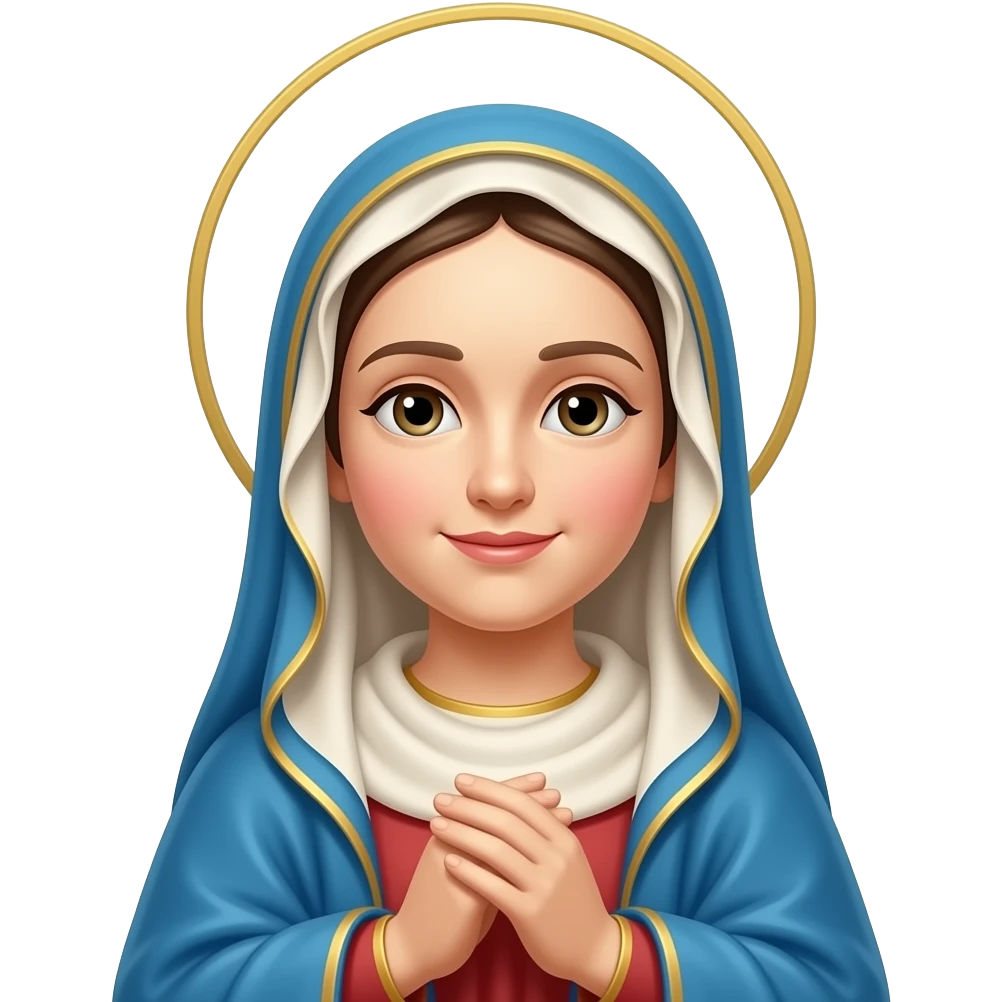 saint mary emoji