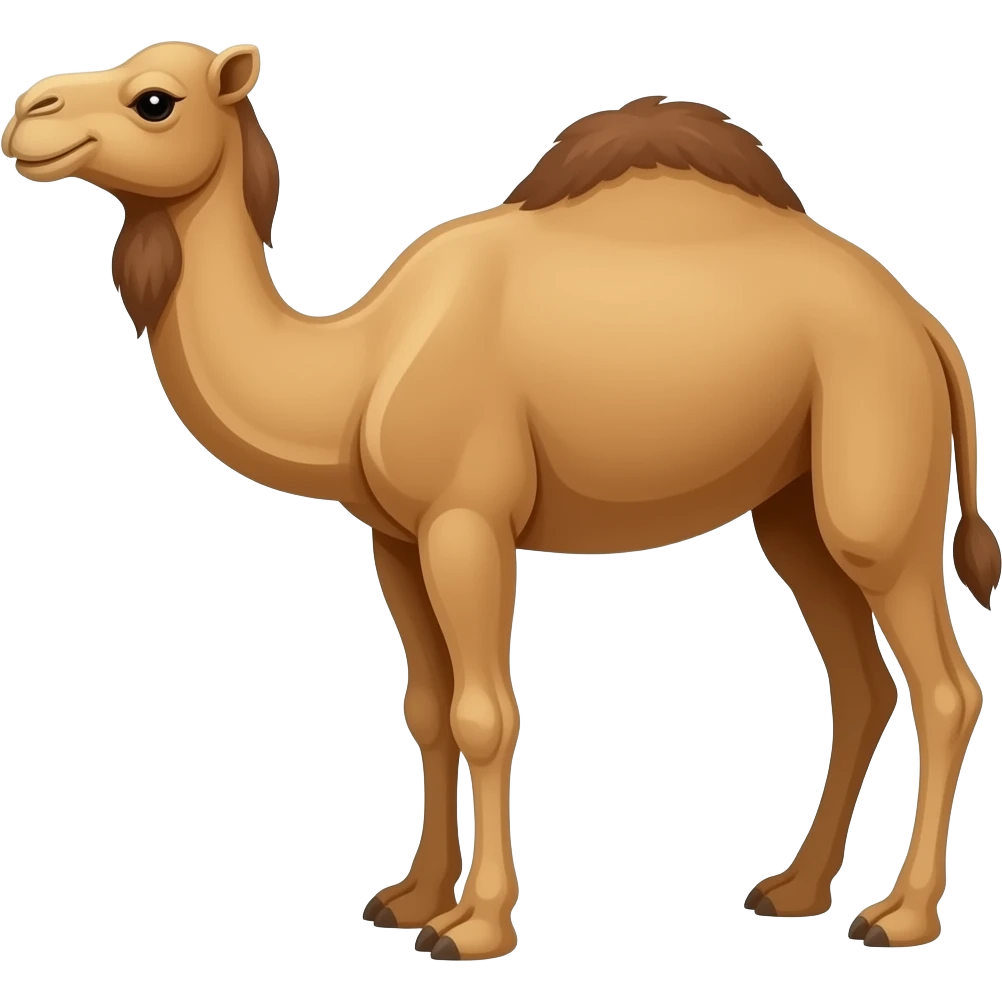 The Dromedary Camel emoji