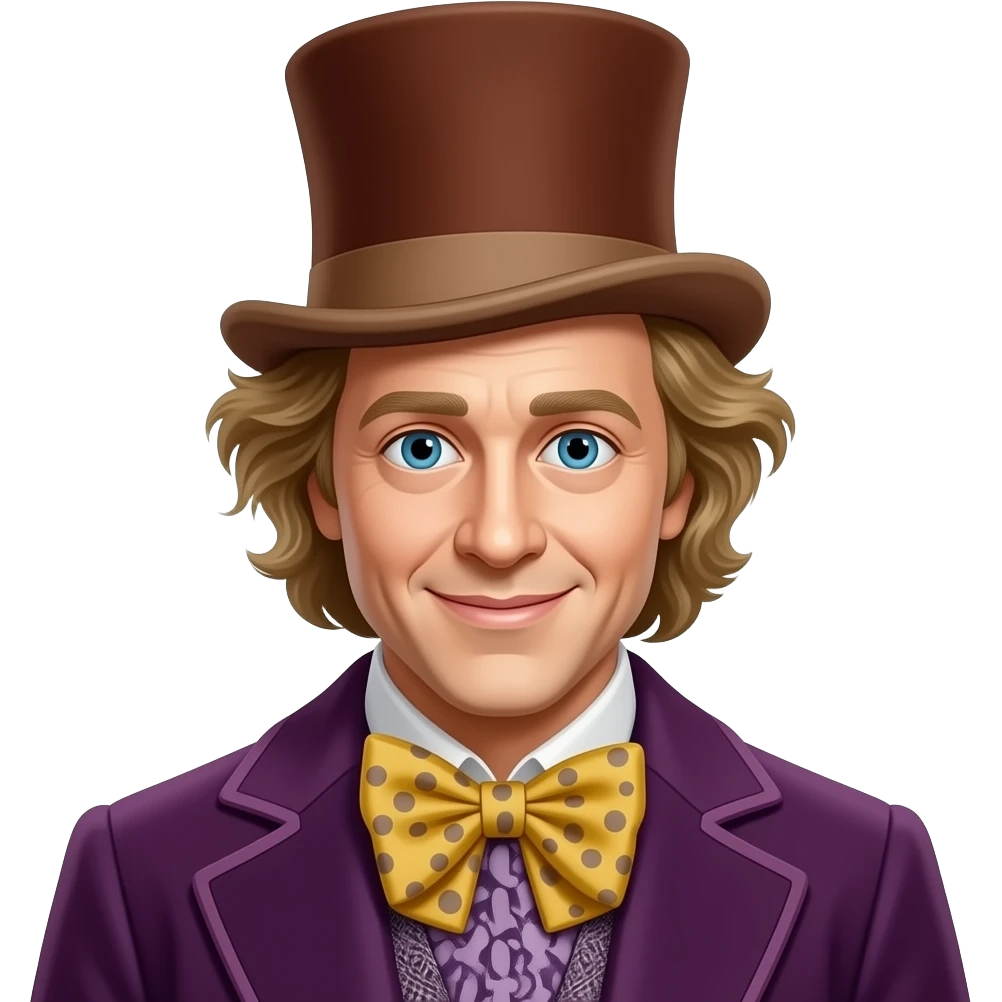 willy wonka emoji