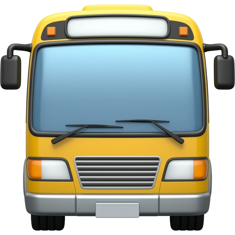 isometric bus emoji