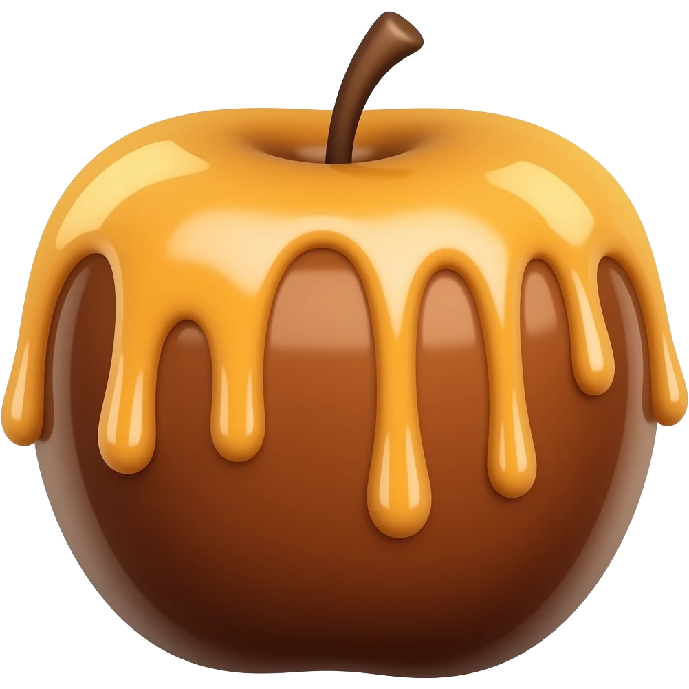Caramel Apple emoji