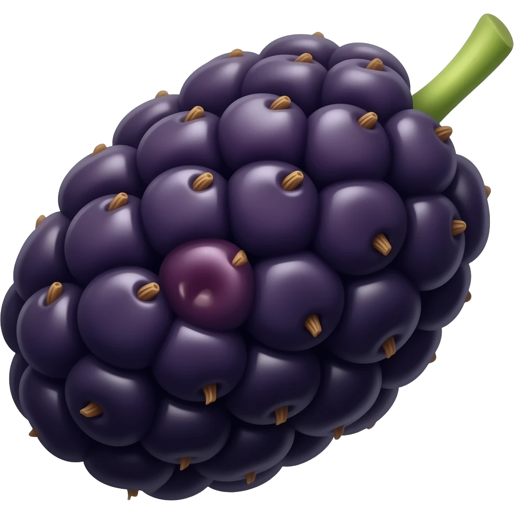 Mulberry emoji