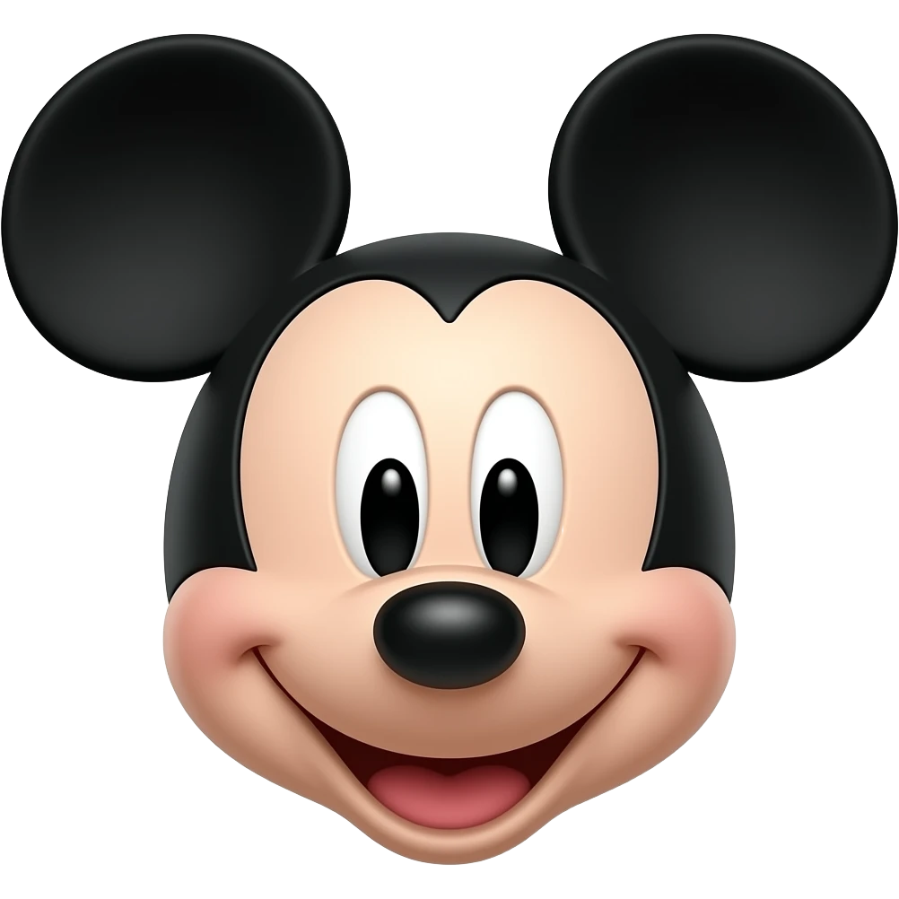 Mickey Mouse emoji