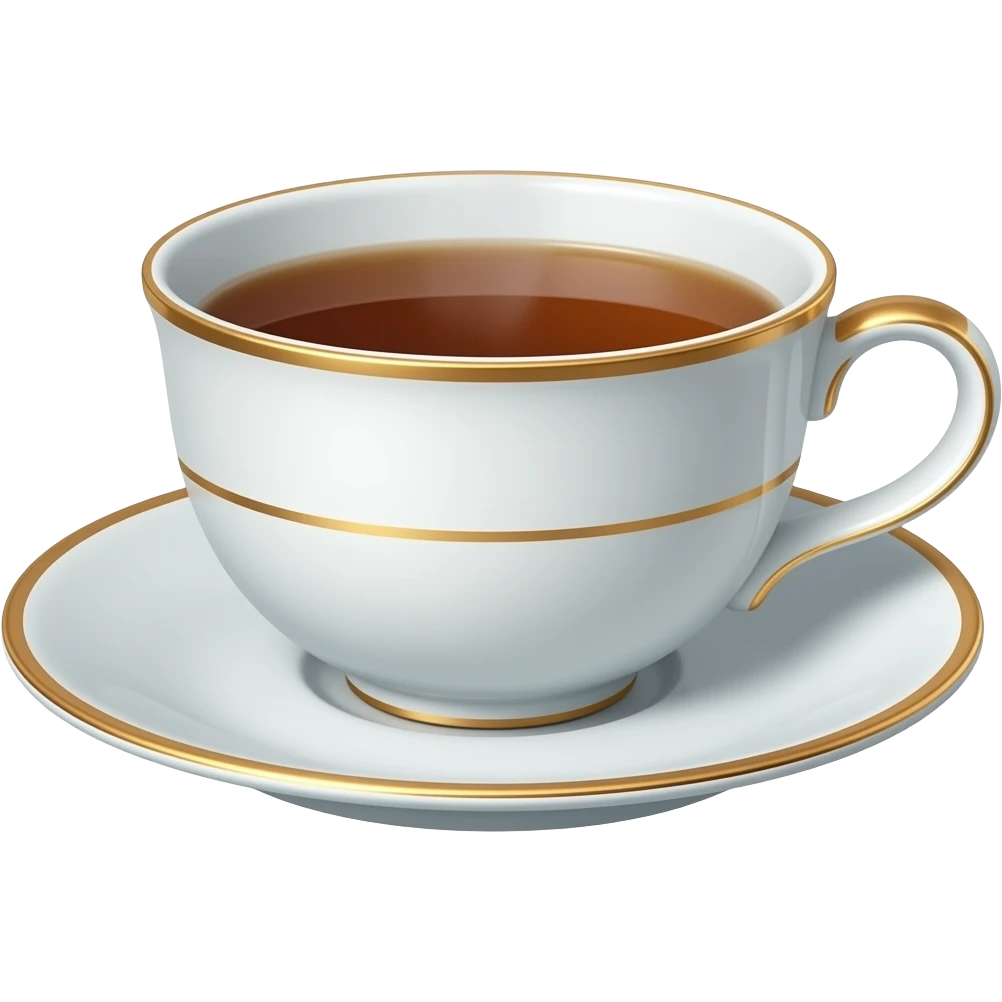 Фарфоровая чайная чашка rosenthal с нежным поднимающимся паром, поставленная на уютное блюдце. emoji