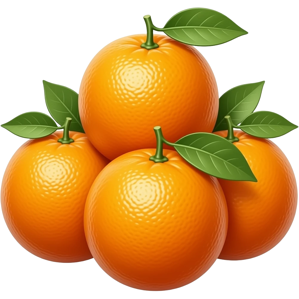orange oranges emoji