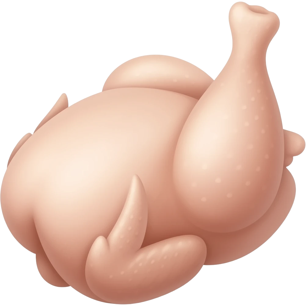 chicken meat emoji