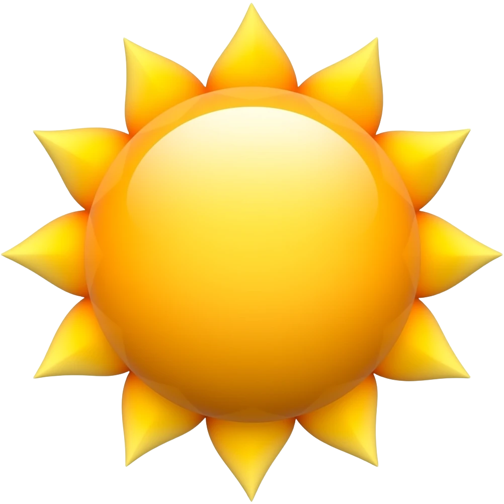 sun emoji