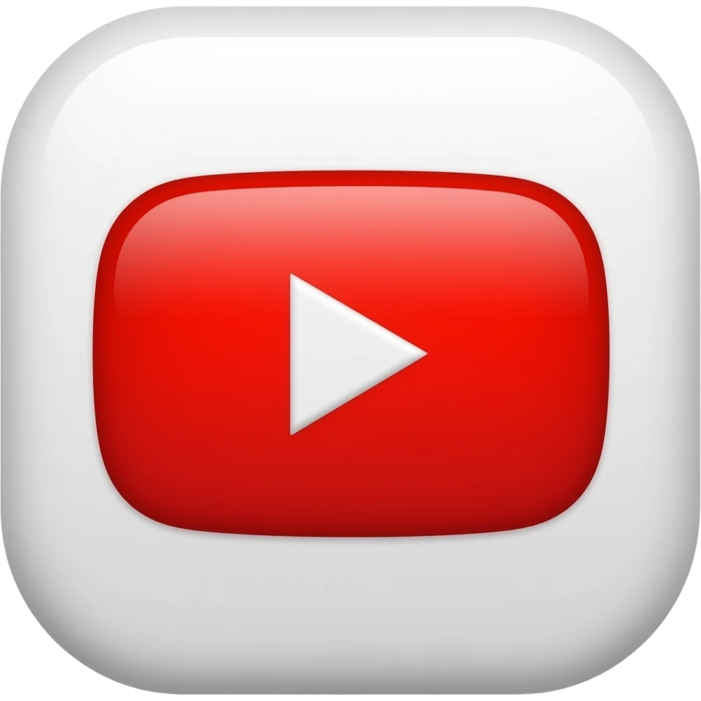 iphone with youtube logo emoji