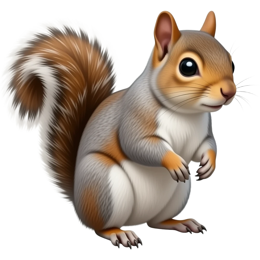 Eastern grey squirell emoji