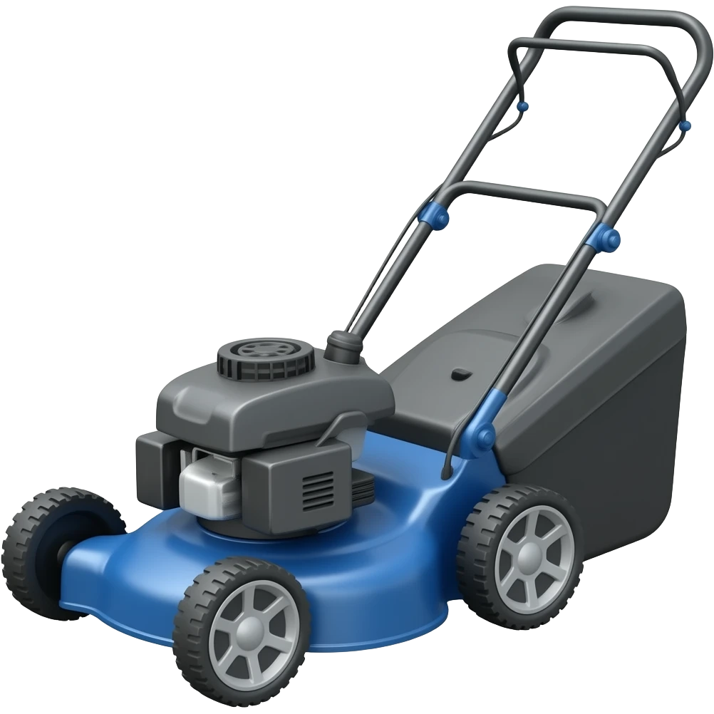 mower blue emoji