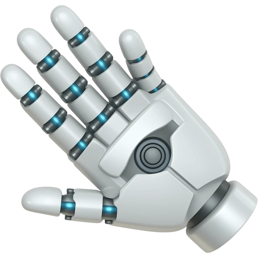 robot hand emoji
