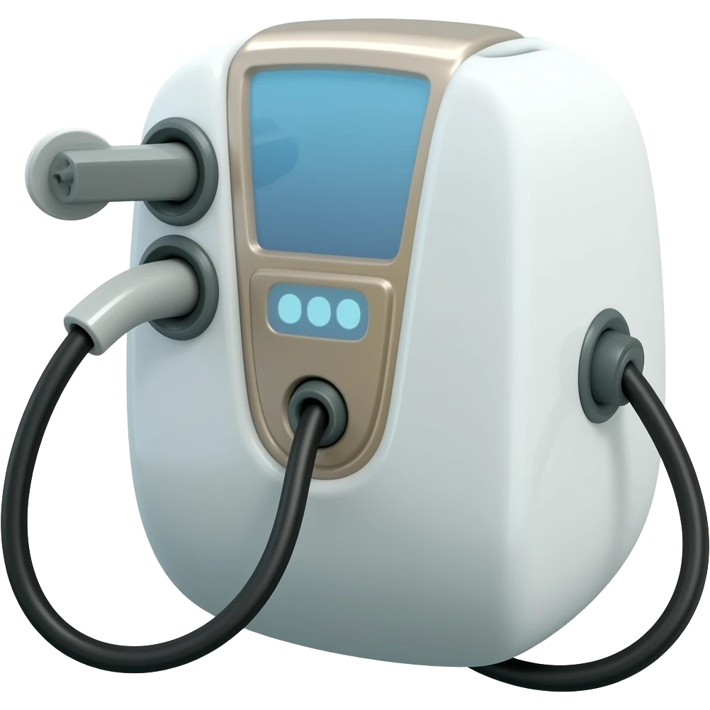 EV charger no background emoji