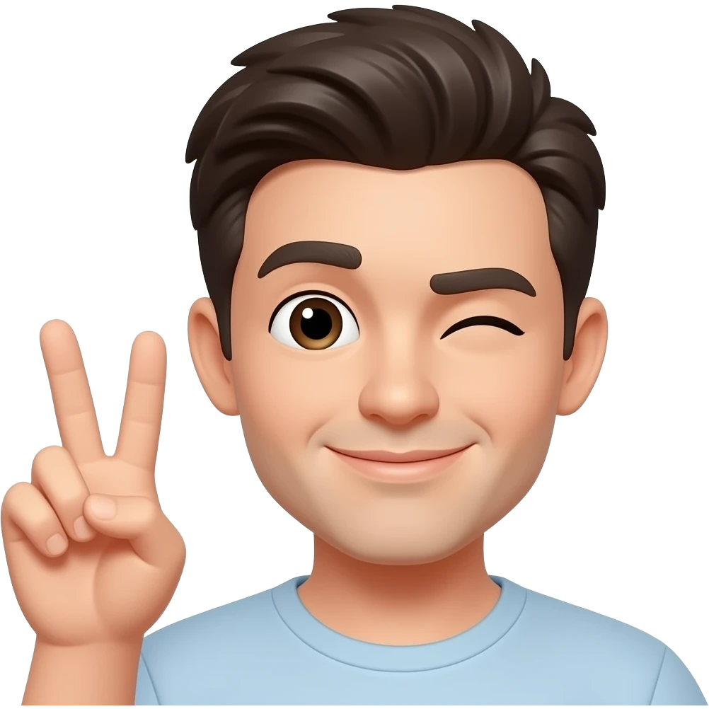 ✌🏽😜 emoji