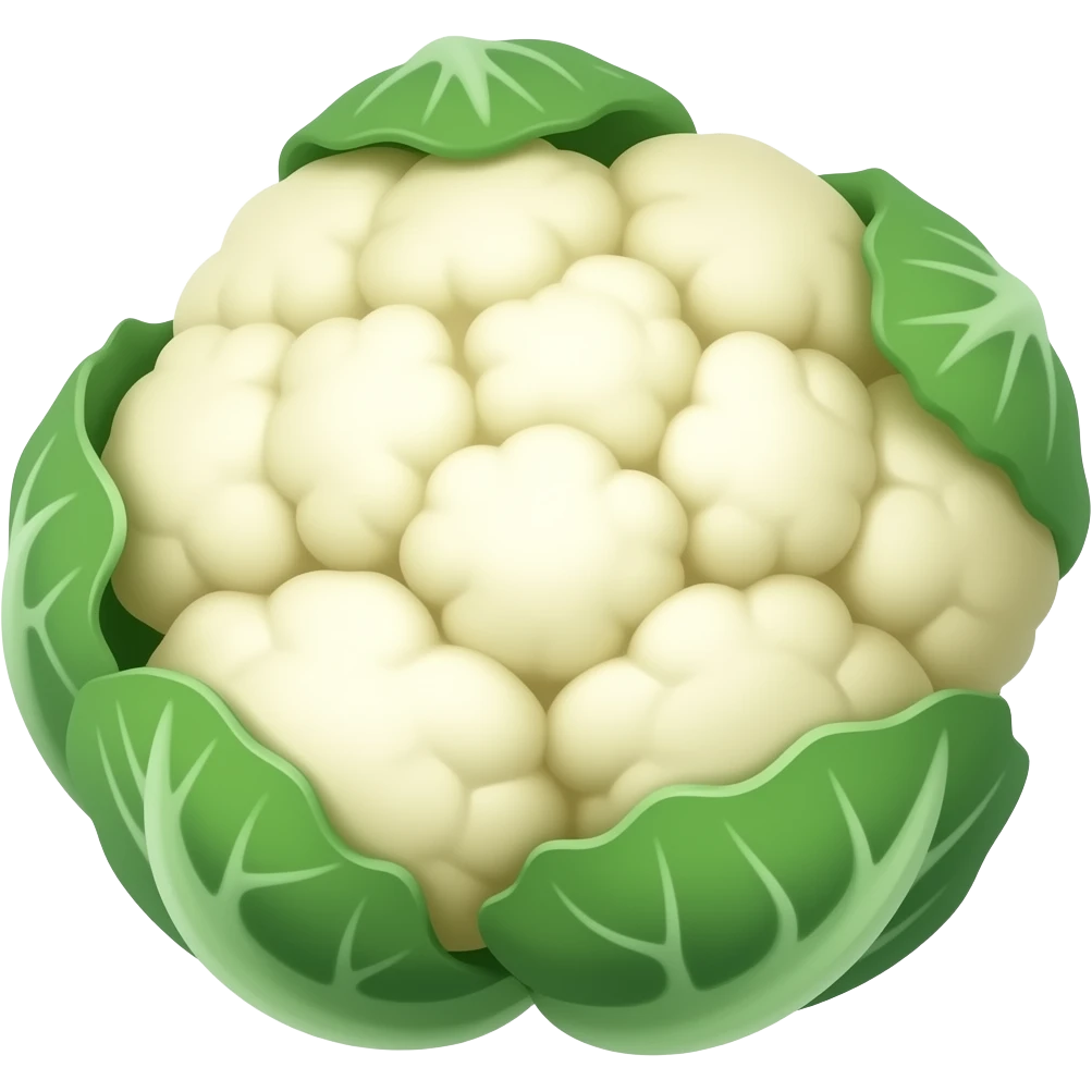 Цветная капуста emoji