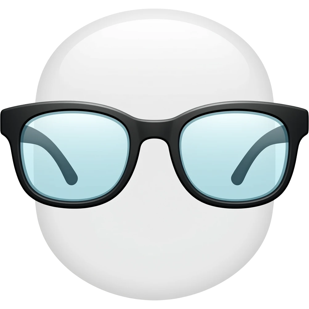 glasses emoji