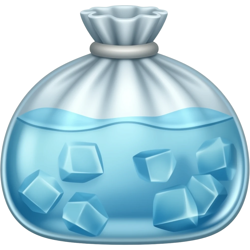 Ice bag emoji