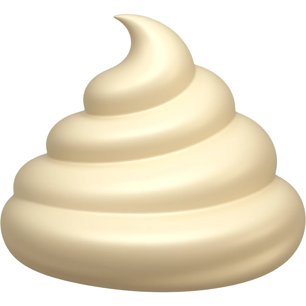 cream spray emoji