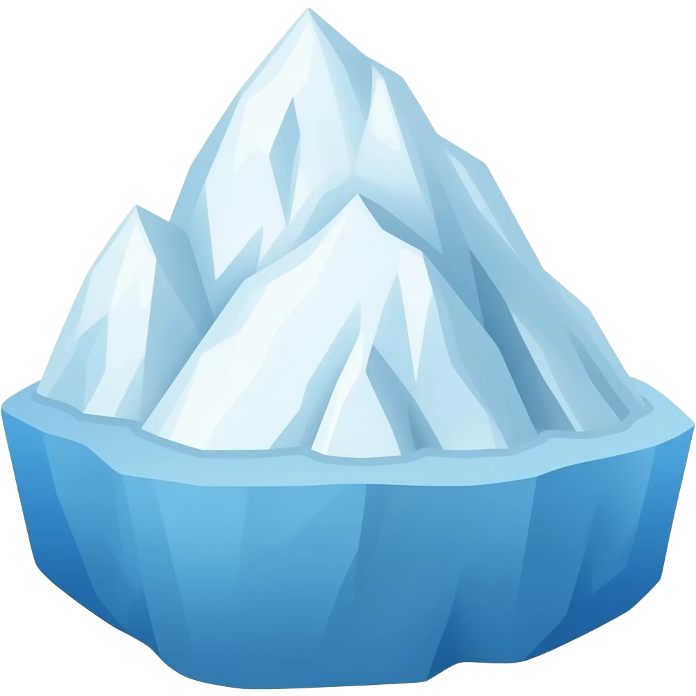 Iceberg emoji
