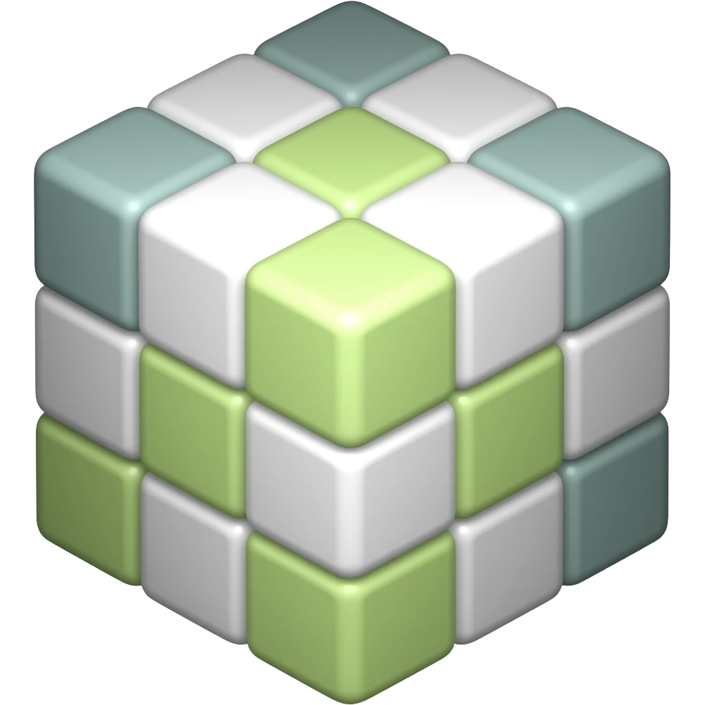 Cube emoji