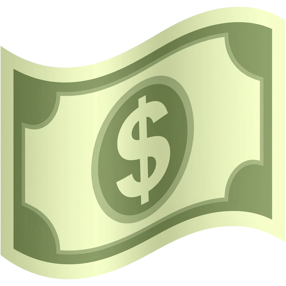 wavy smooth banknote minimalism emoji emoji