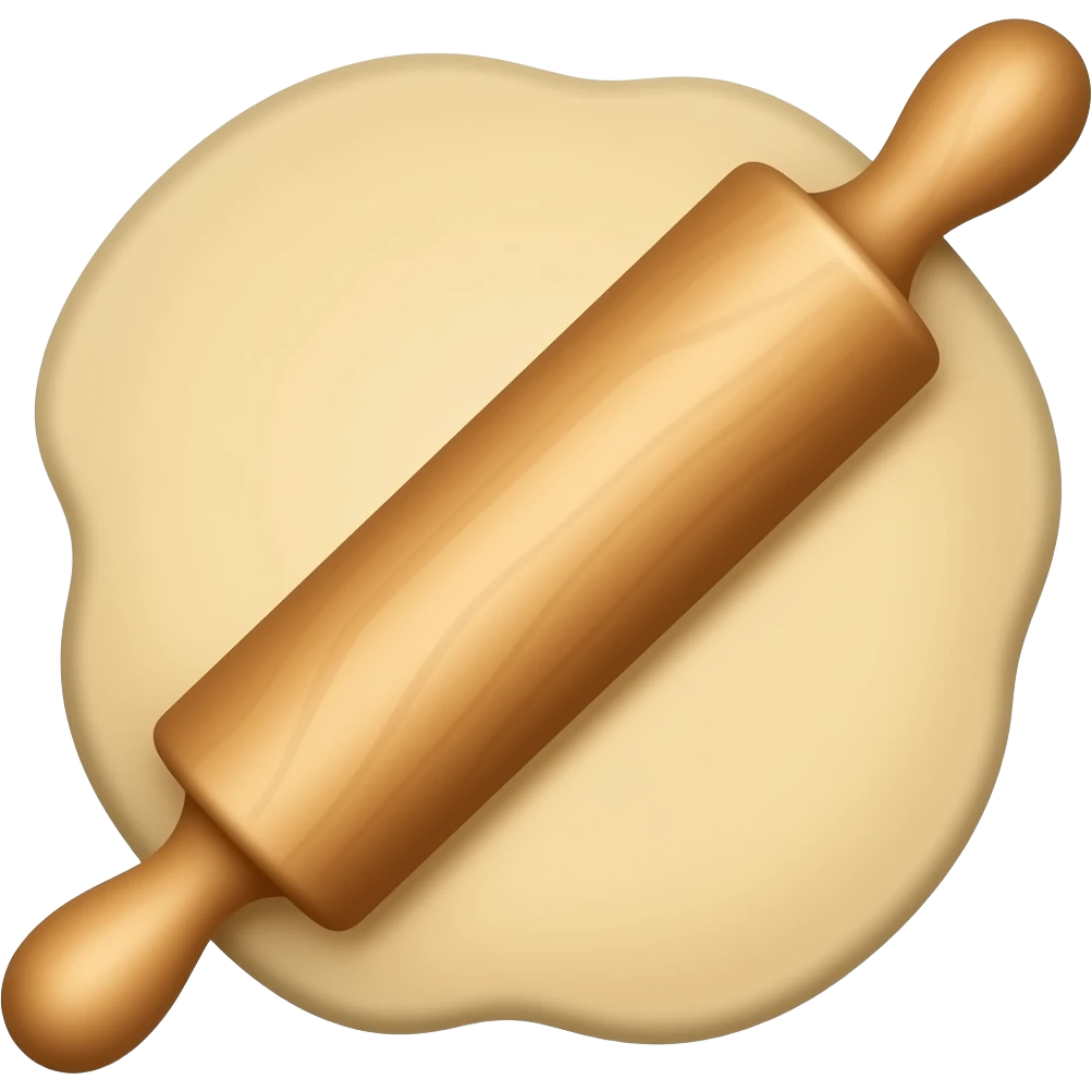скалка для разкатки теста emoji