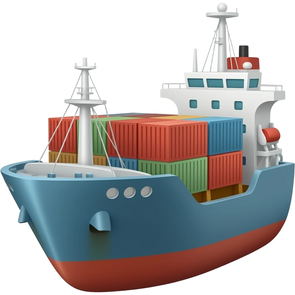 cargo ship emoji