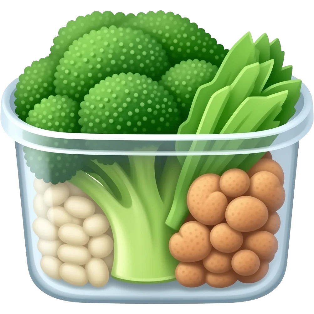 Please broccoli bento box emoji