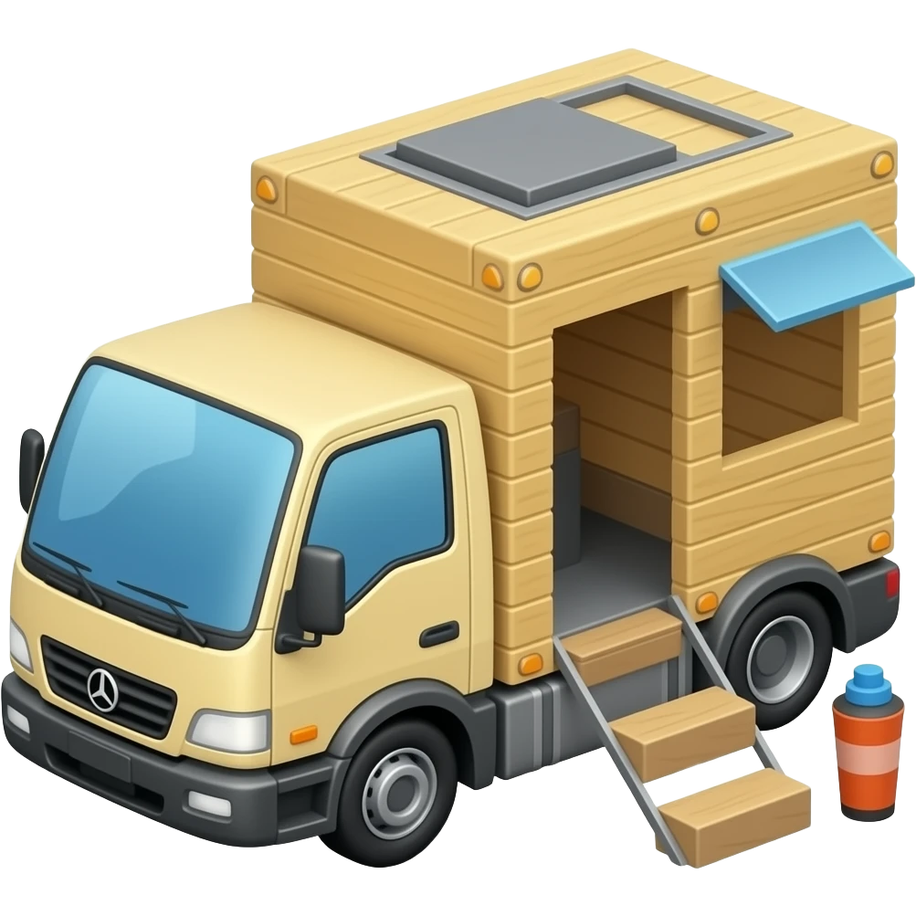 mini transporteur construction emoji