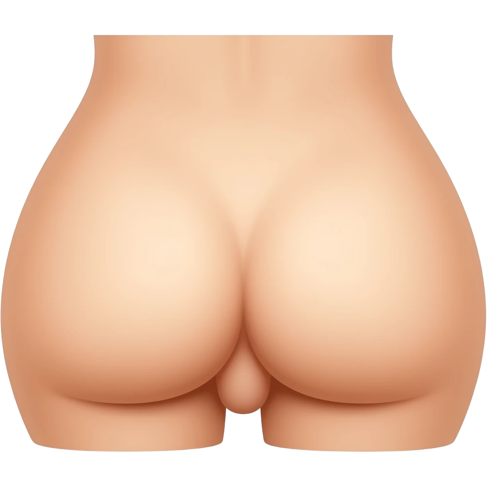 Naked ass hole emoji