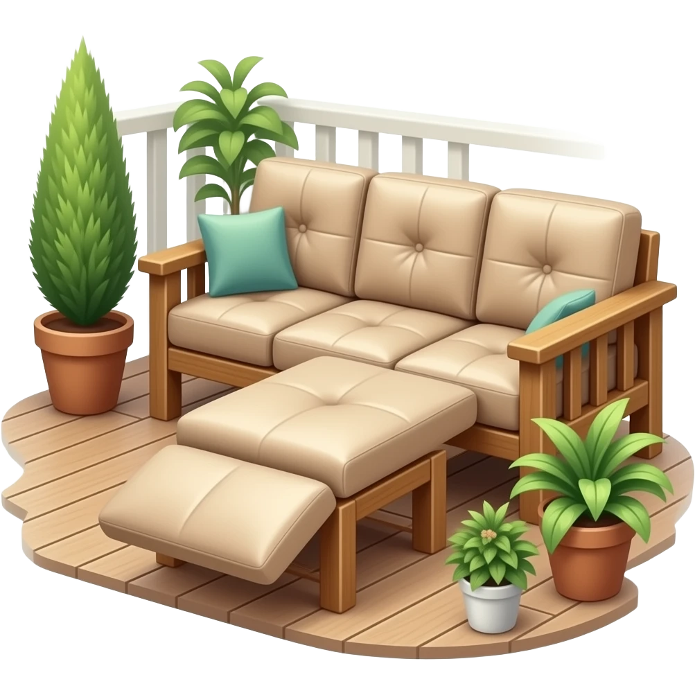 outdoor sofa emoji