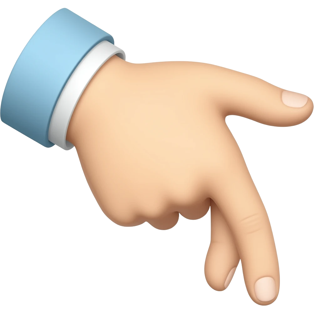 HAND DOWN emoji