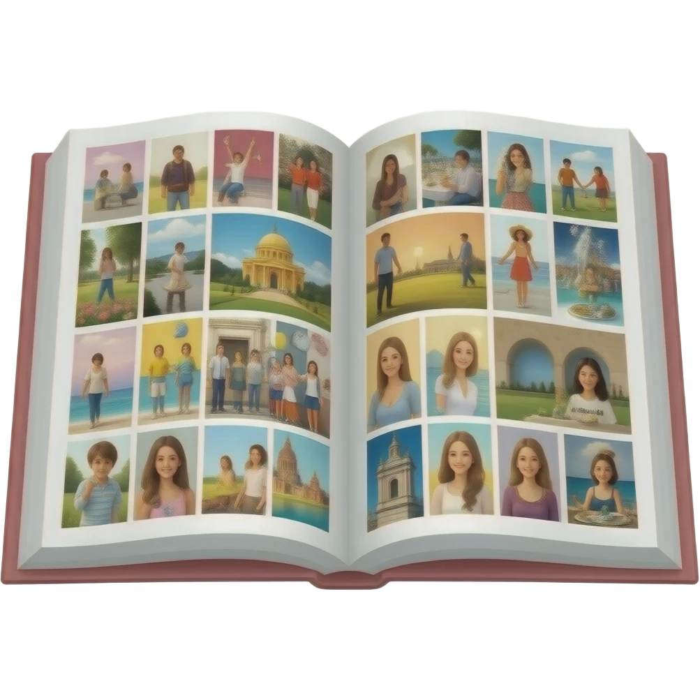 Pinterestic book emoji