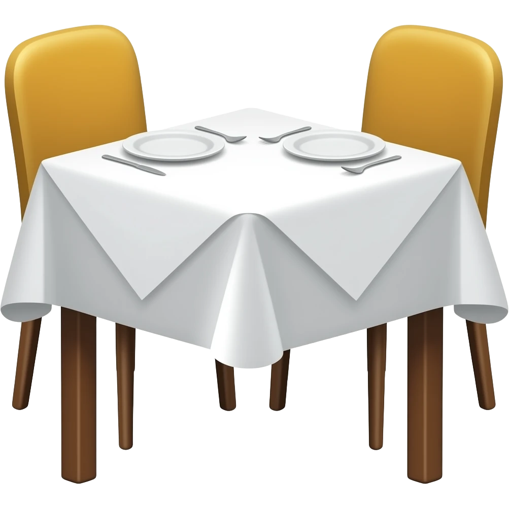 Restaurant Table emoji
