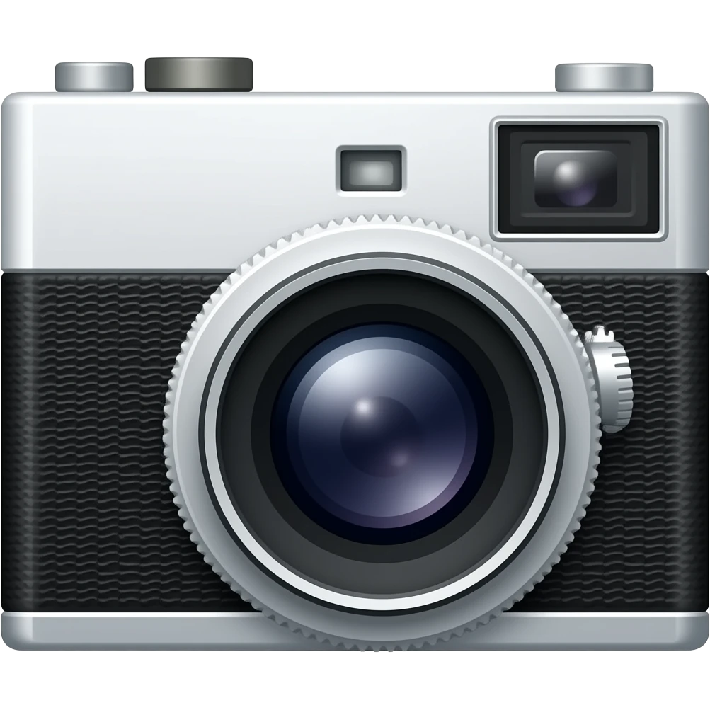 analog camera emoji