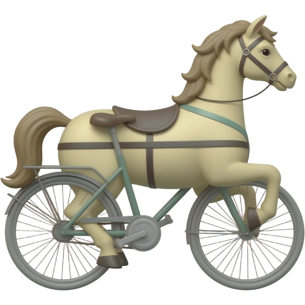 bicycle prancing emoji