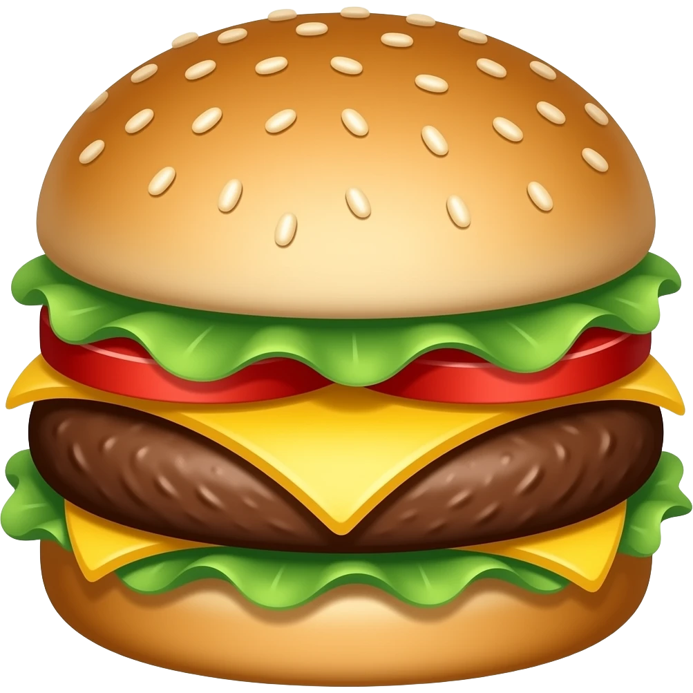 Hamburger emoji