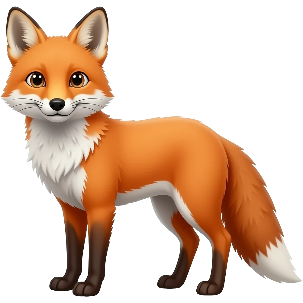 Red fox emoji
