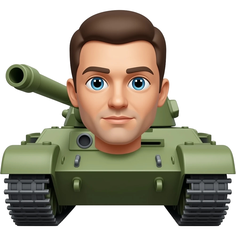 دبابة بشرية emoji