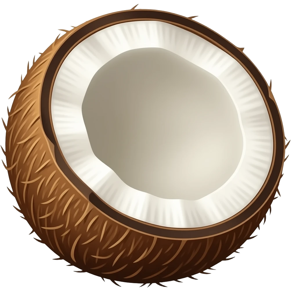 whole coconut emoji