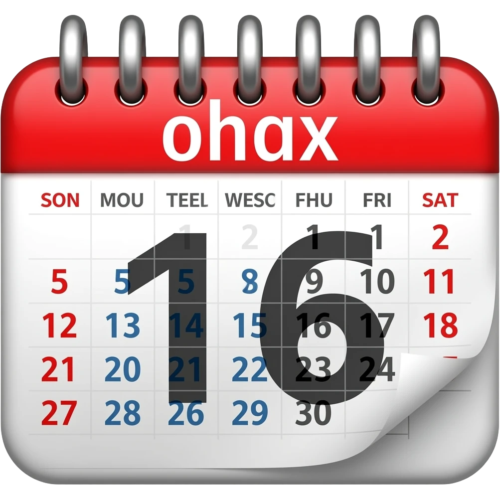 calendar emoji
