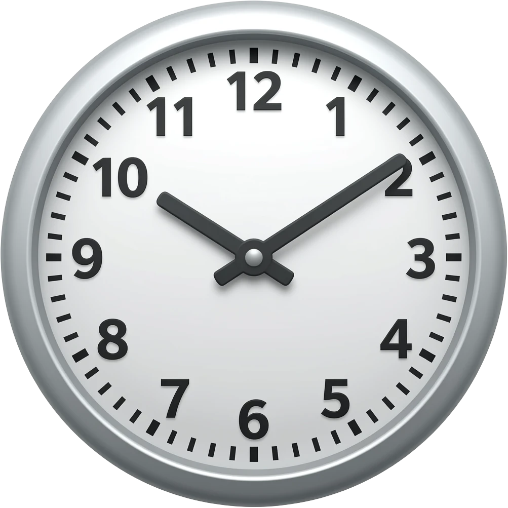 Clock it emoji