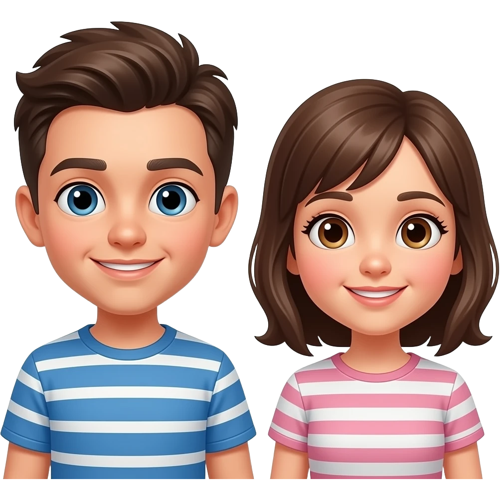 Boy and girl emoji