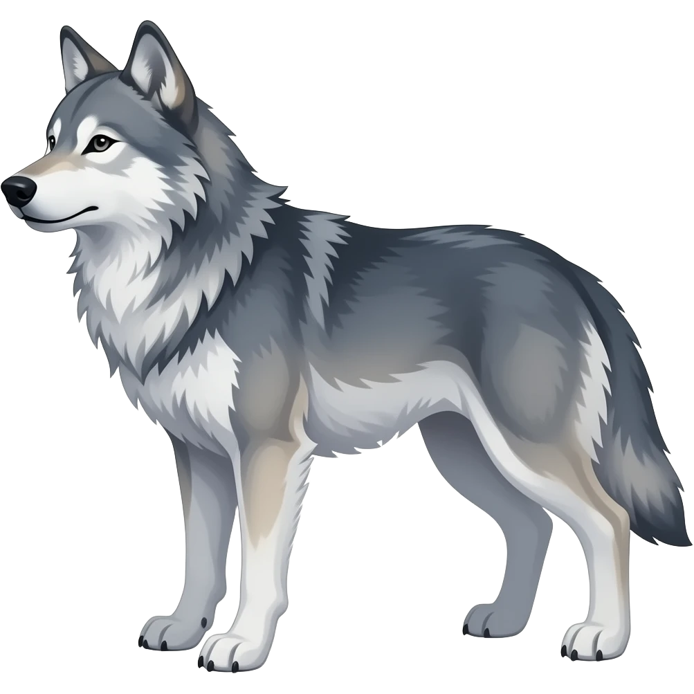 invisible wolf emoji