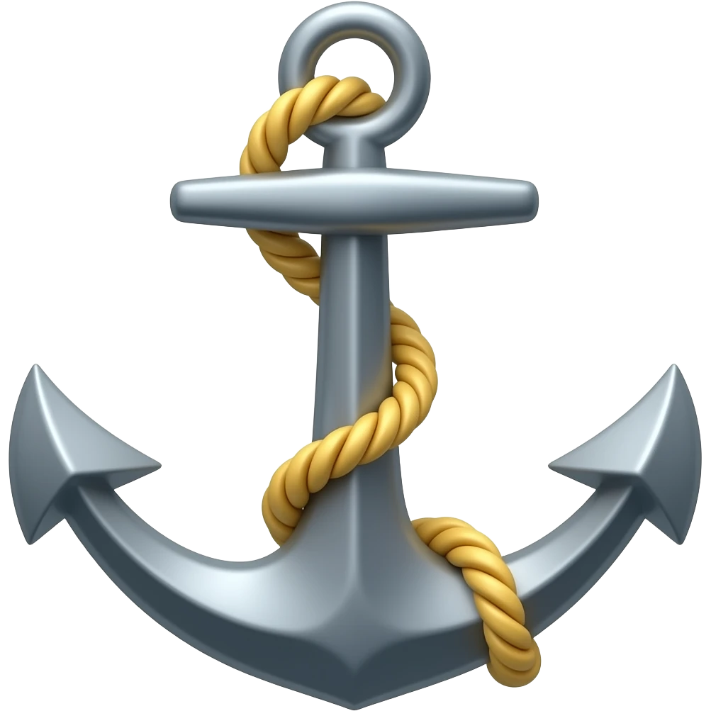 ship anchor emoji