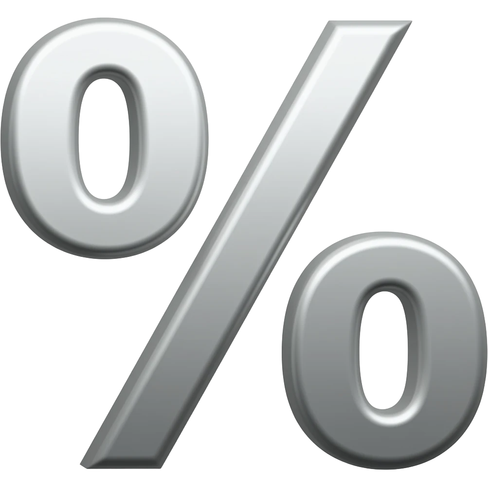 percent emoji