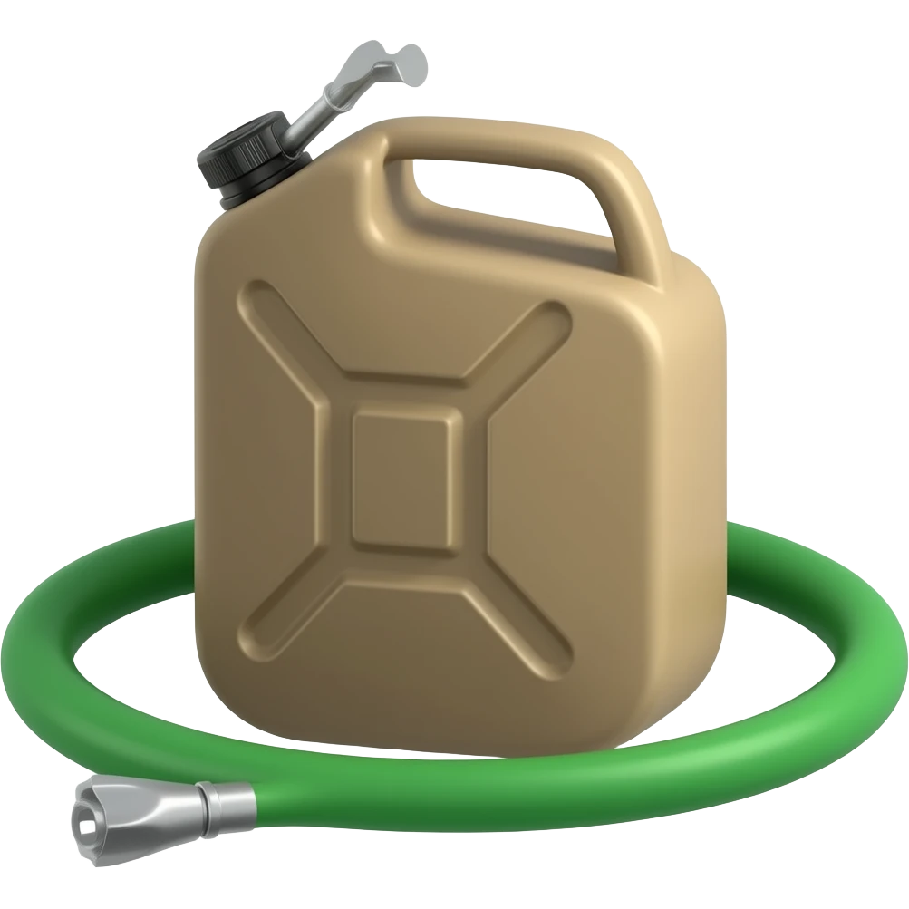 leaned jerry can green  hose emoji