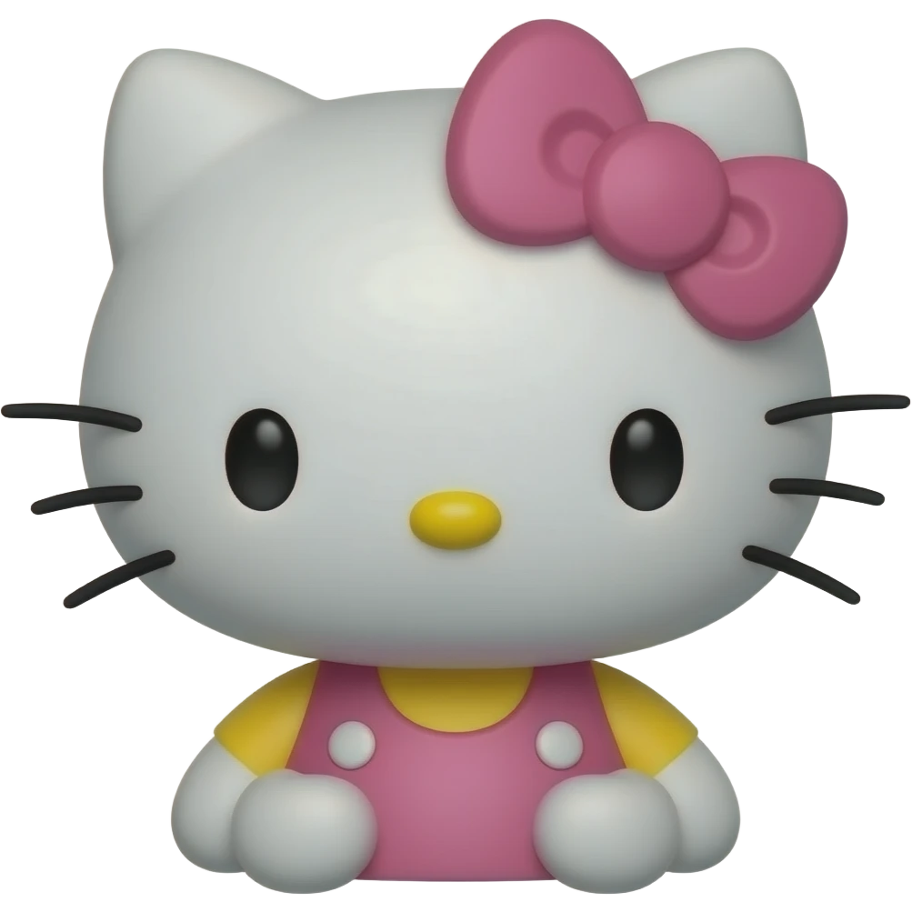 alien as hello kitty emoji