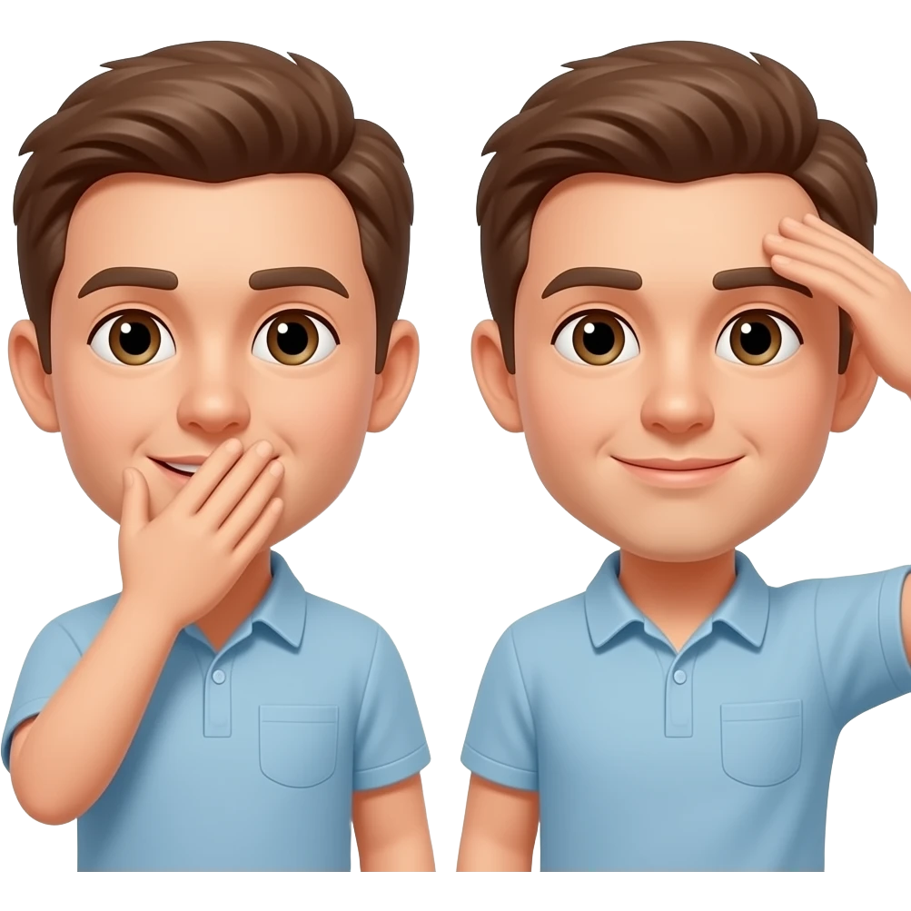 🫍vs🫈 emoji