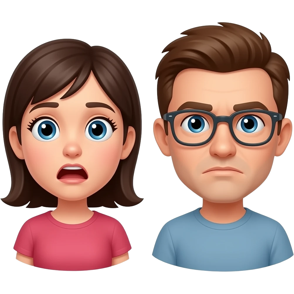 😮 + 😒 emoji