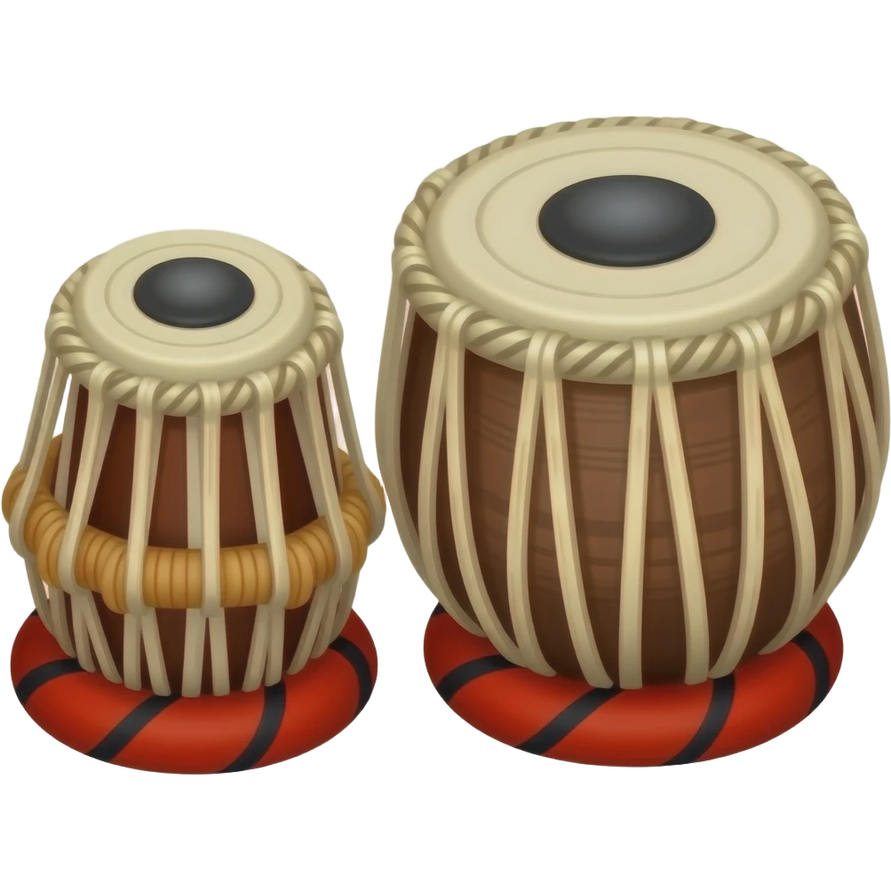 Tabla instrument emoji
